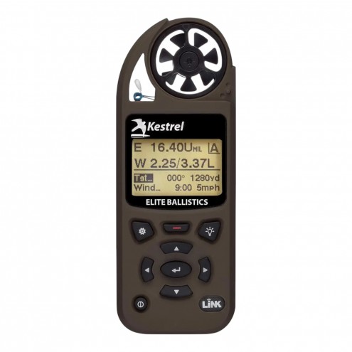 Метеостанция Kestrel 5700 Elite with Applied Ballistics с функцией LiNK / Flat Dark Earth Метеостанция Kestrel 5700 Elite with Applied Ballistics с функцией LiNK / Flat Dark Earth