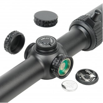 Оптический прицел Veber Wolf 1.25-5x26 IR H08