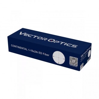 Оптический прицел Vector Optics Continental X10 1-10х24I ED FIBER (SCOC-47)