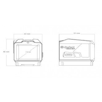 Тепловизионный коллиматорный прицел Vector Optics Owlset HEIM ES X-Nano XPD, 256x192 Тепловизионный коллиматорный прицел Vector Optics Owlset HEIM ES X-Nano XPD, 256x192