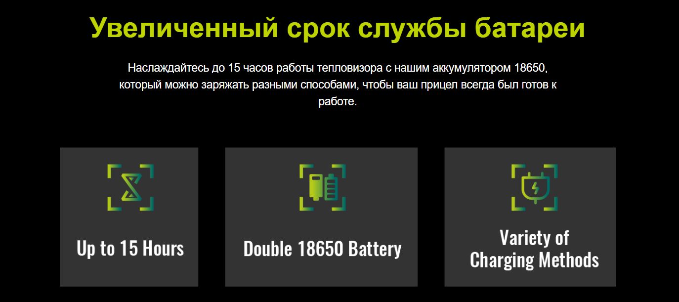 прицел тепловизионный Pixfra Chiron C450 LRF