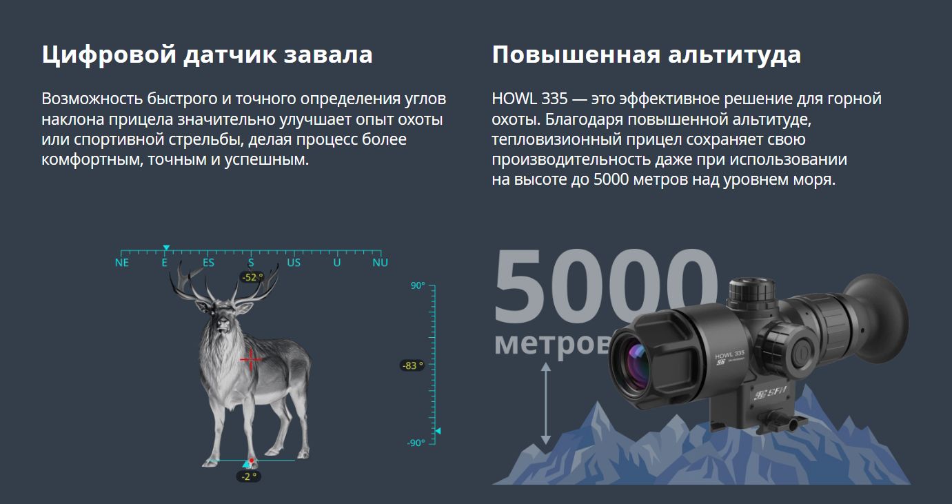 тепловизионный прибор SFH Howl 335