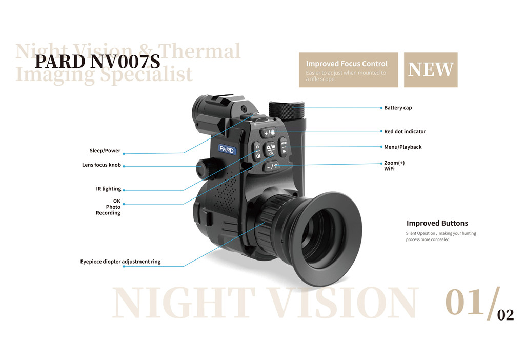 Цифровая насадка PARD NV-007S