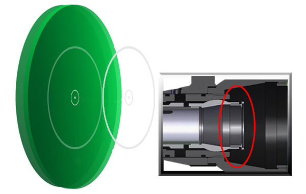 фотография оптического прицела LEAPERS Accushot Tactical 1-4.5X28 (грав. Circle Dot) SCP3-145IECDQ