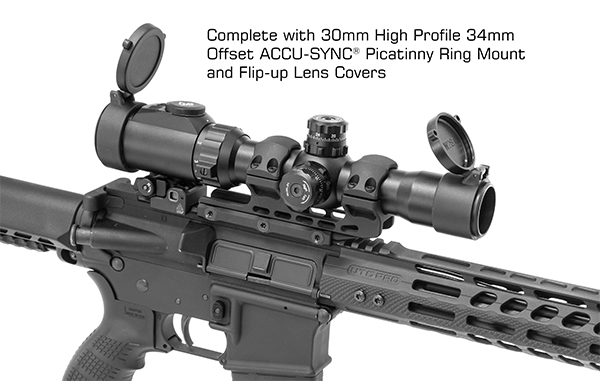 фото оптического прицела LEAPERS Accushot T8 Tactical 1-8X28 (грав.BG4) SCP3-18IEBG4