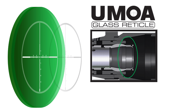 фото оптического прицела LEAPERS Accushot T8 Tactical 2-16X44 (грав. UMOA) SCP3-216UMOA