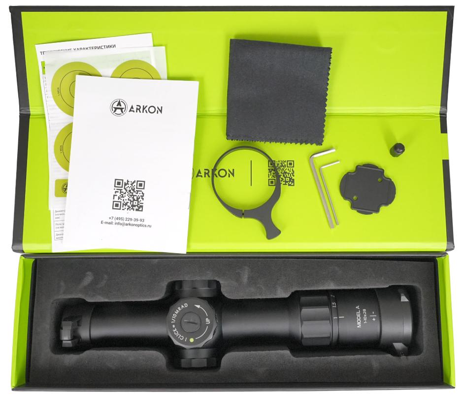 особенности ARKON Model A 1-10х28