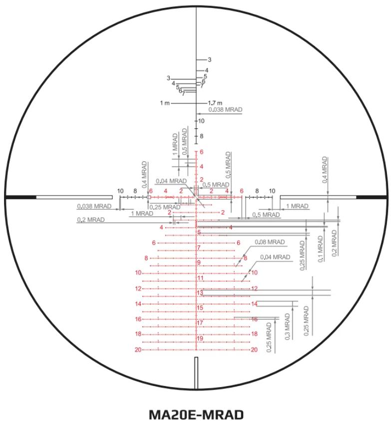 характеристики ARKON Model A 6-36х56 FDE
