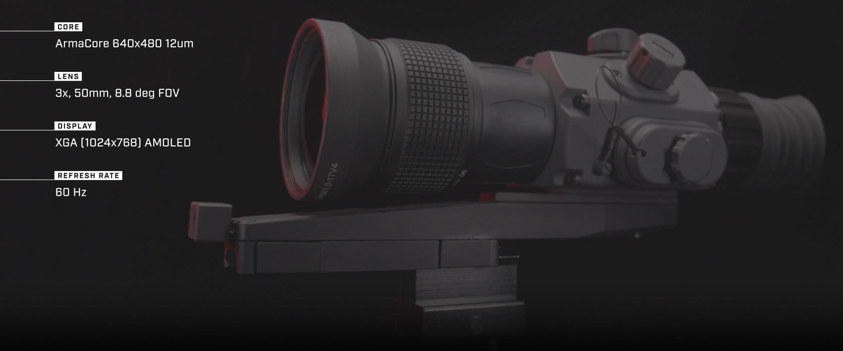характеристики Armasight Contractor 640 3-12x50