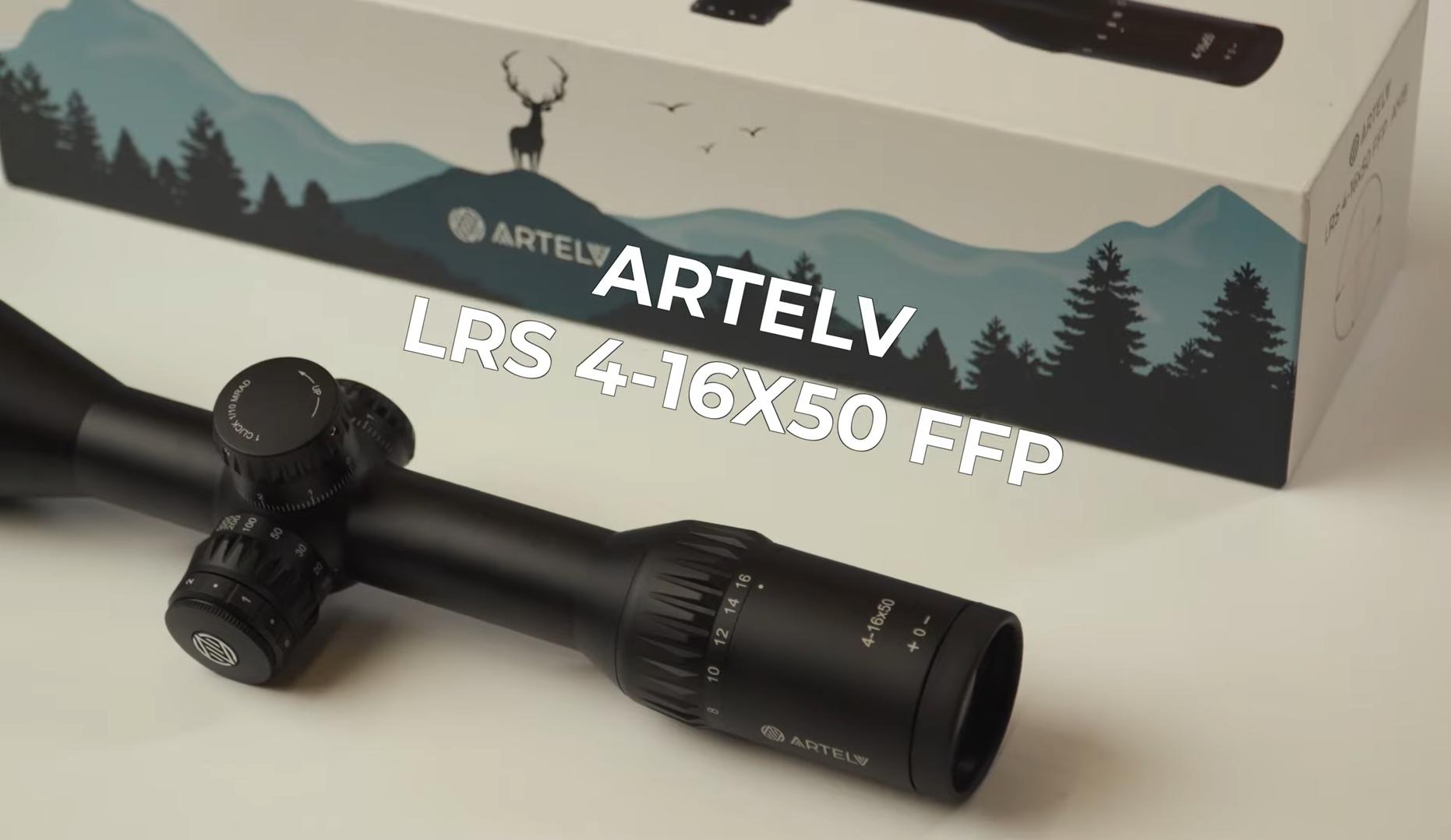 оптический прицел Artelv LRS 4-16x50 FFP 30мм