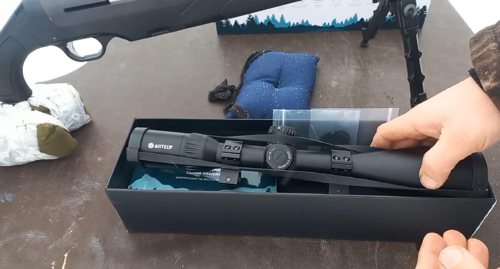 оптический прицел модель Artelv LRS 5-25x56 FFP 30мм