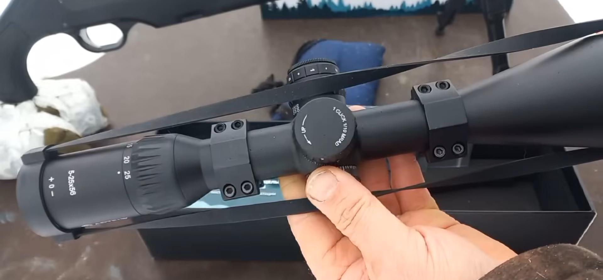 особенности Artelv LRS 5-25x56 FFP 30мм