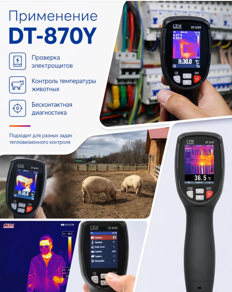 характеристики CEM DT-870Y