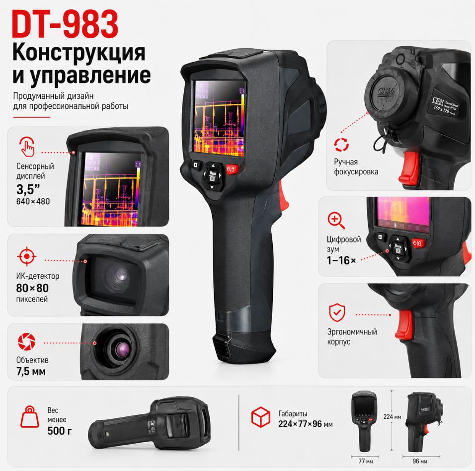 особенности CEM DT-983