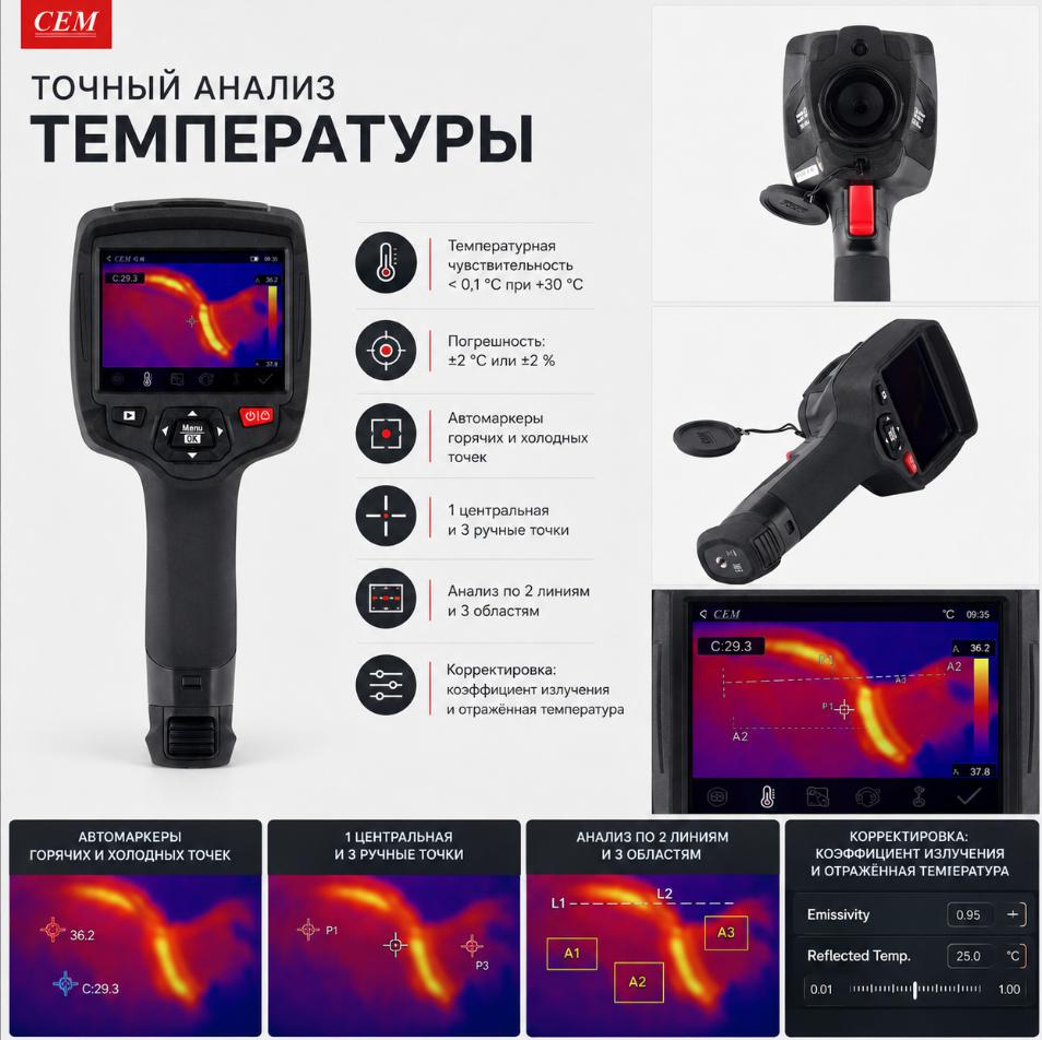особенности CEM DT-984