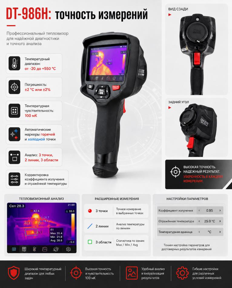 фото CEM DT-986H