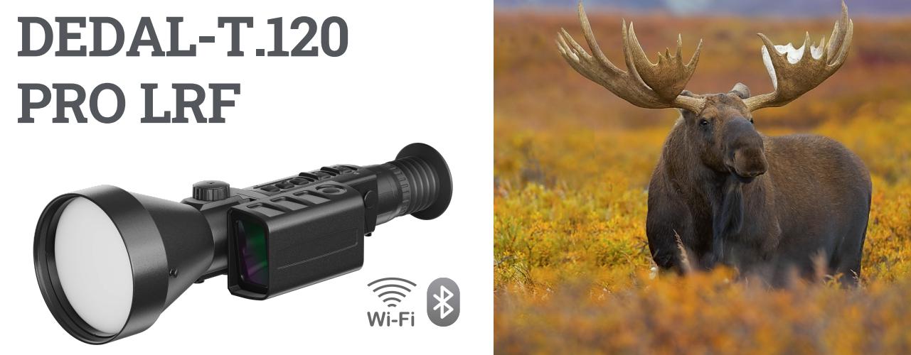 тепловизионный прицел модель Dedal-T.120 Pro LRF