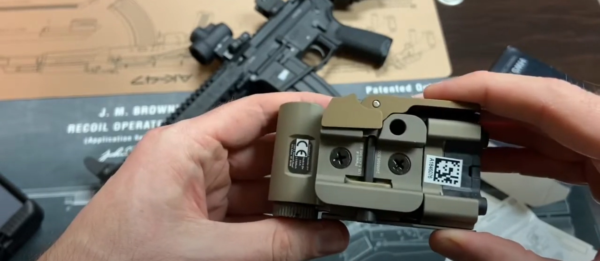 голографический коллиматорный прицел EOTech EXPS3-0 TAN