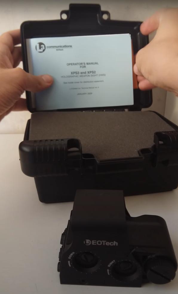 портативность EOTech XPS2-0