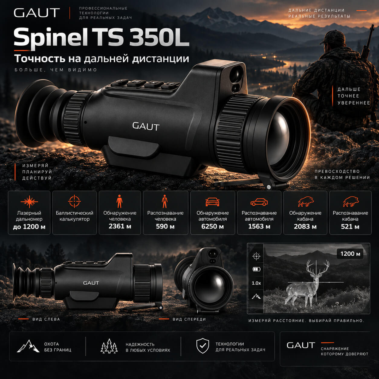 особенности Gaut Spinel TS 350L