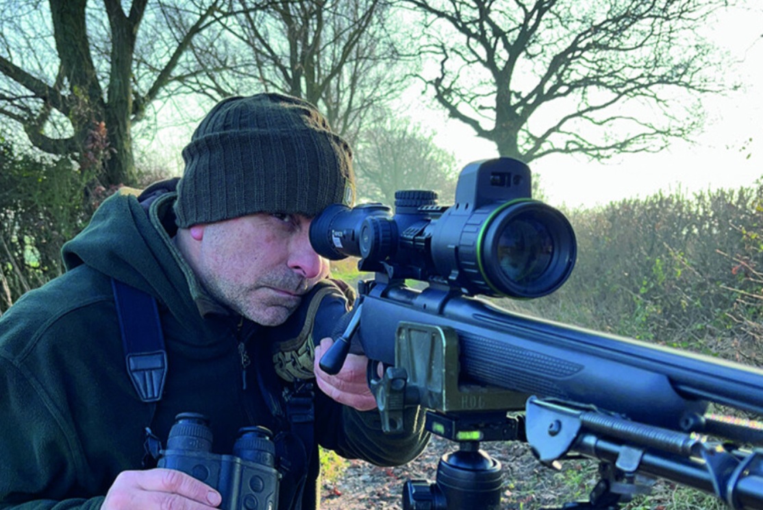 фото Hikmicro Alpex 4K A50EL на охоте