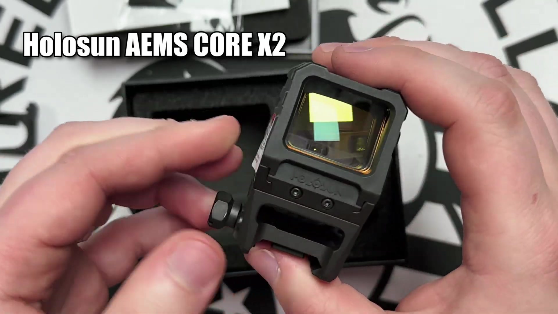 внешний вид Holosun AEMS CORE X2 Gold