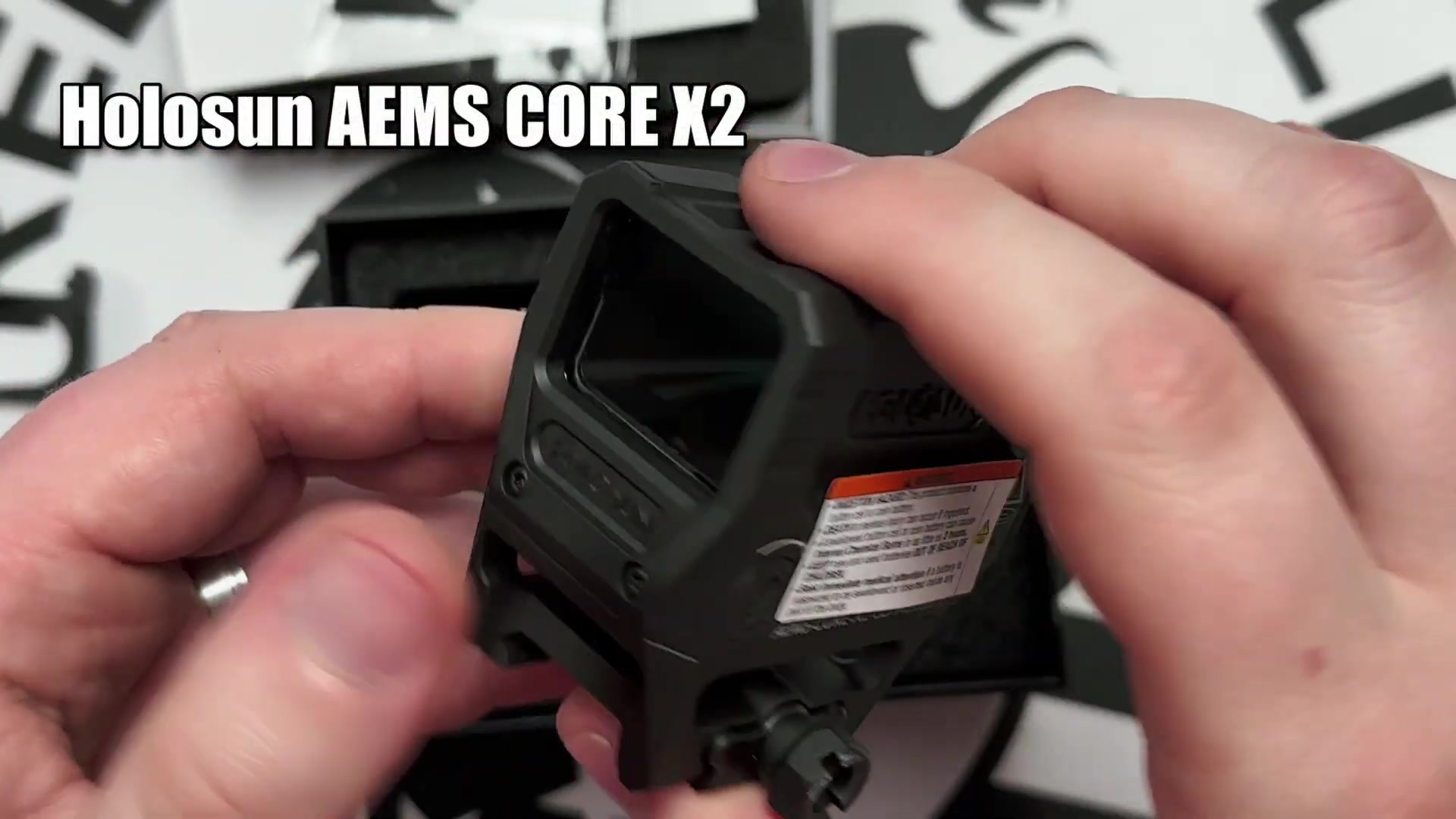 коллиматорный прицел Holosun AEMS CORE X2 Green
