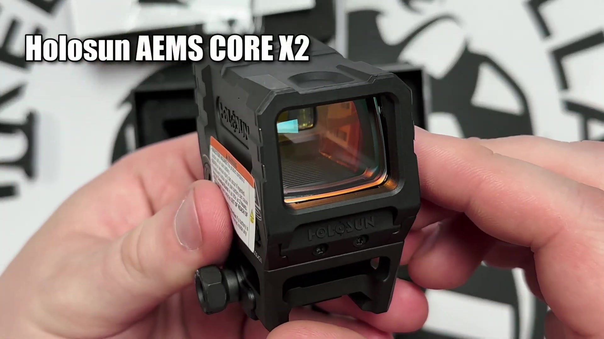 коллиматорный прицел модель Holosun AEMS CORE X2 Green