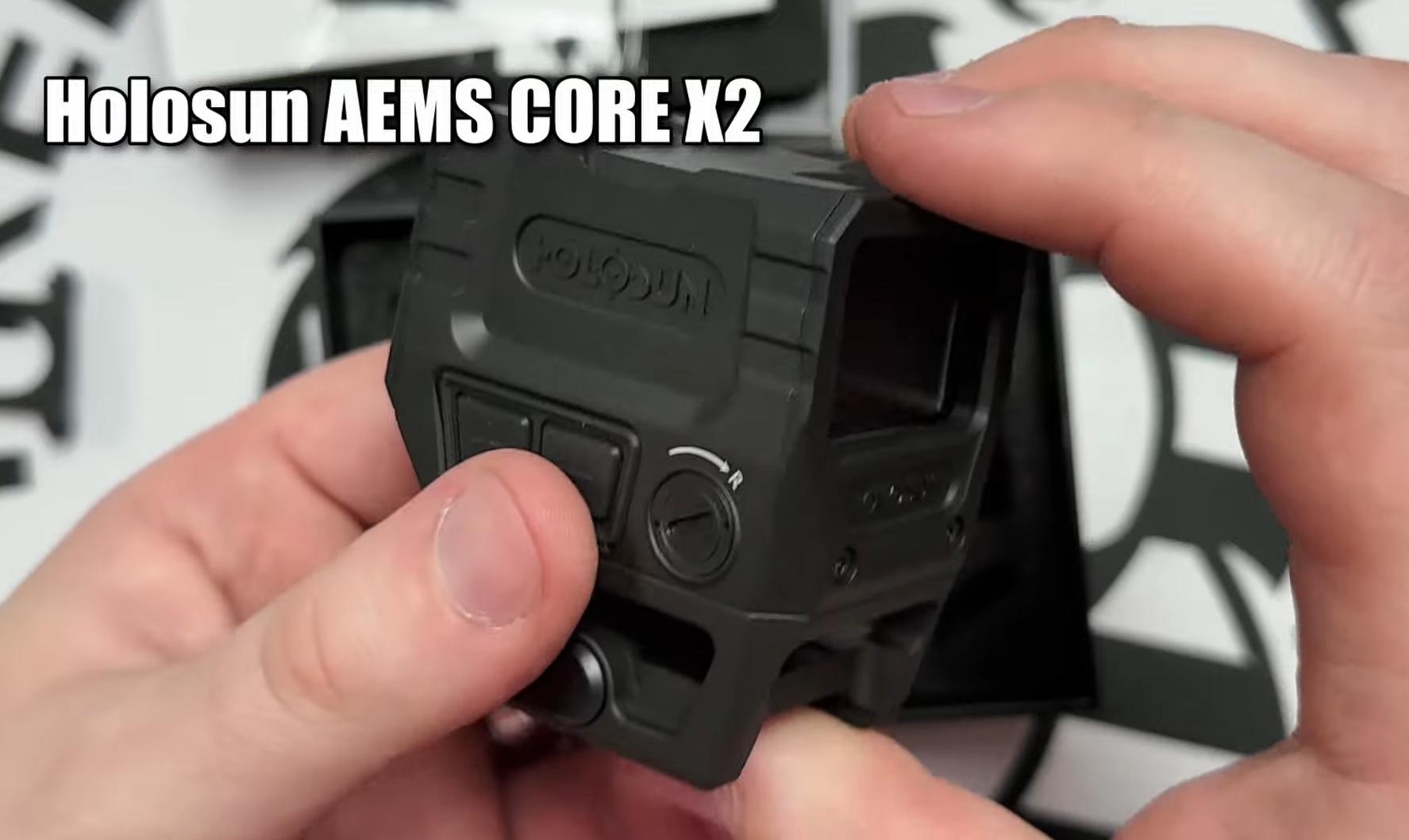 характеристики Holosun AEMS CORE X2-RD, красная марка
