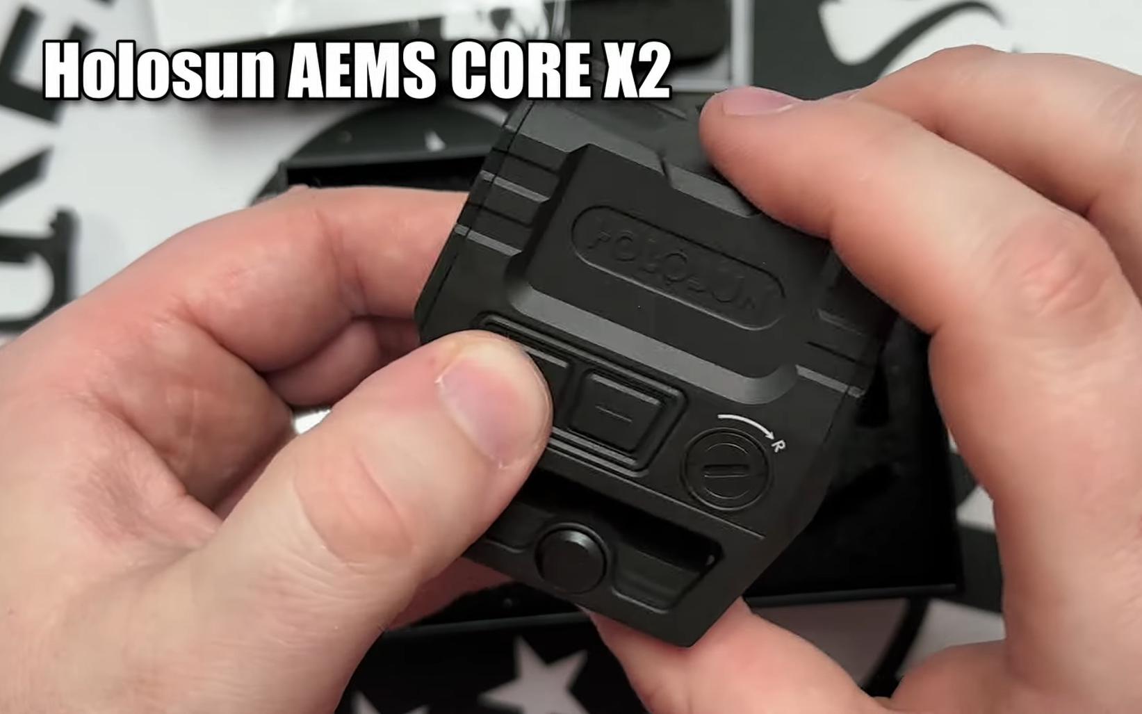 преимущества Holosun AEMS CORE X2-RD, красная марка