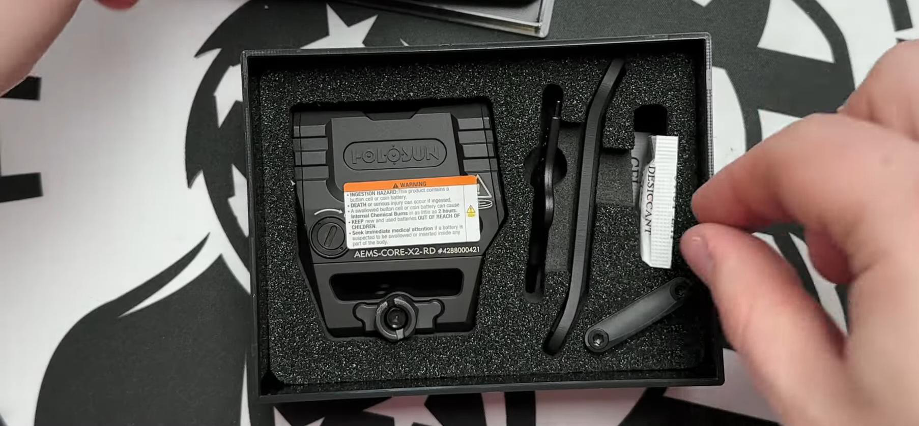 корпус Holosun AEMS CORE X2-RD, красная марка