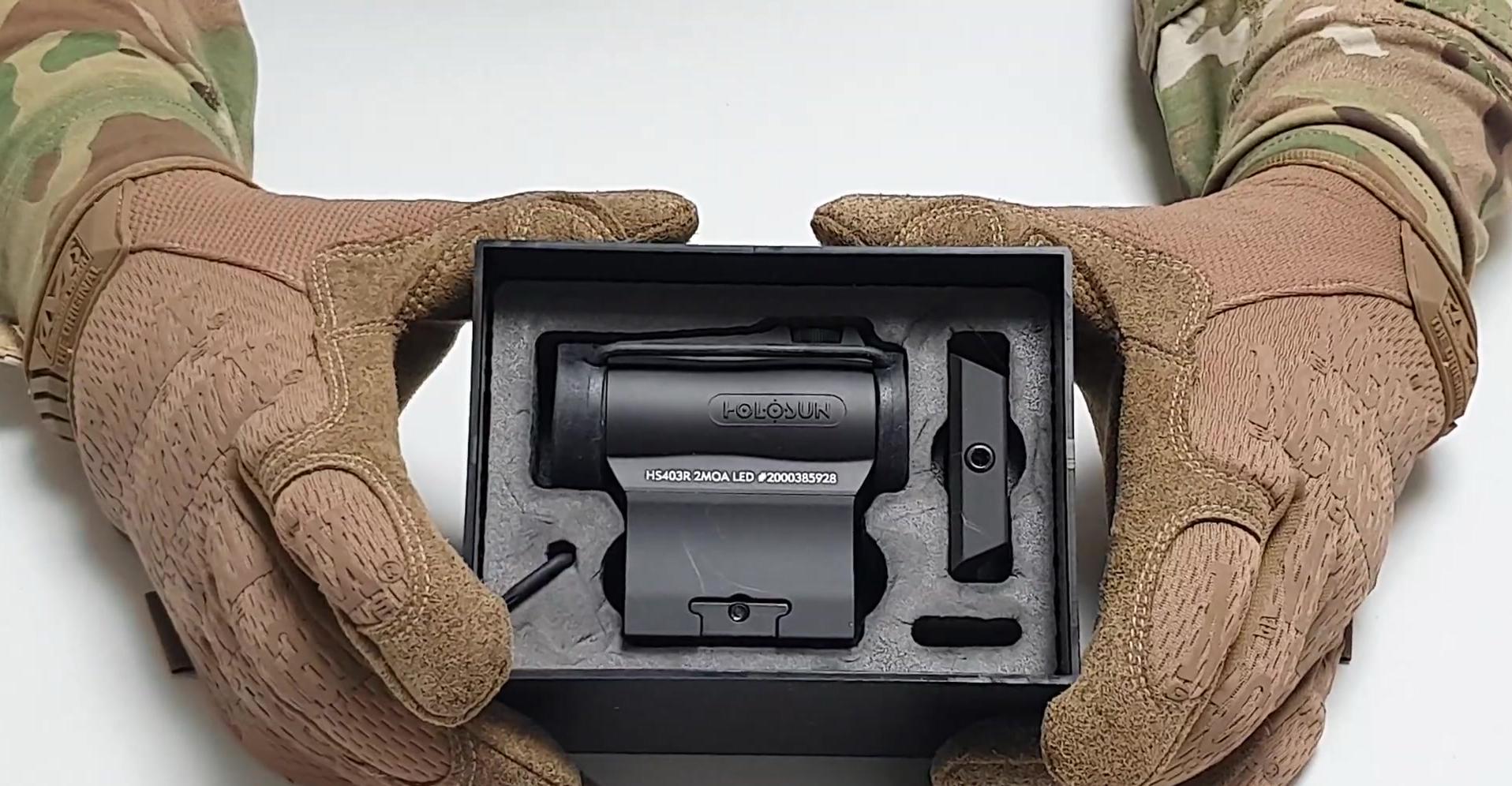 коллиматорный прицел модель Holosun Micro HS403R