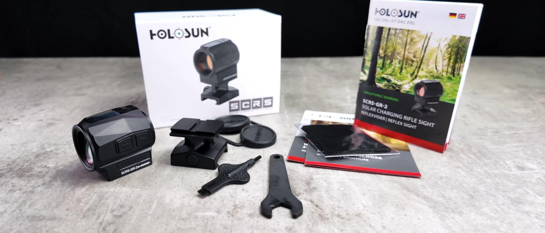 изображение Holosun SCRS GR 2 зелёная марка