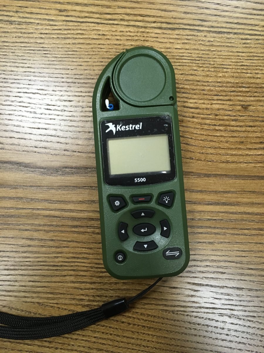 особенности Kestrel 5500 с функцией LiNK + Vane Mount / Olive