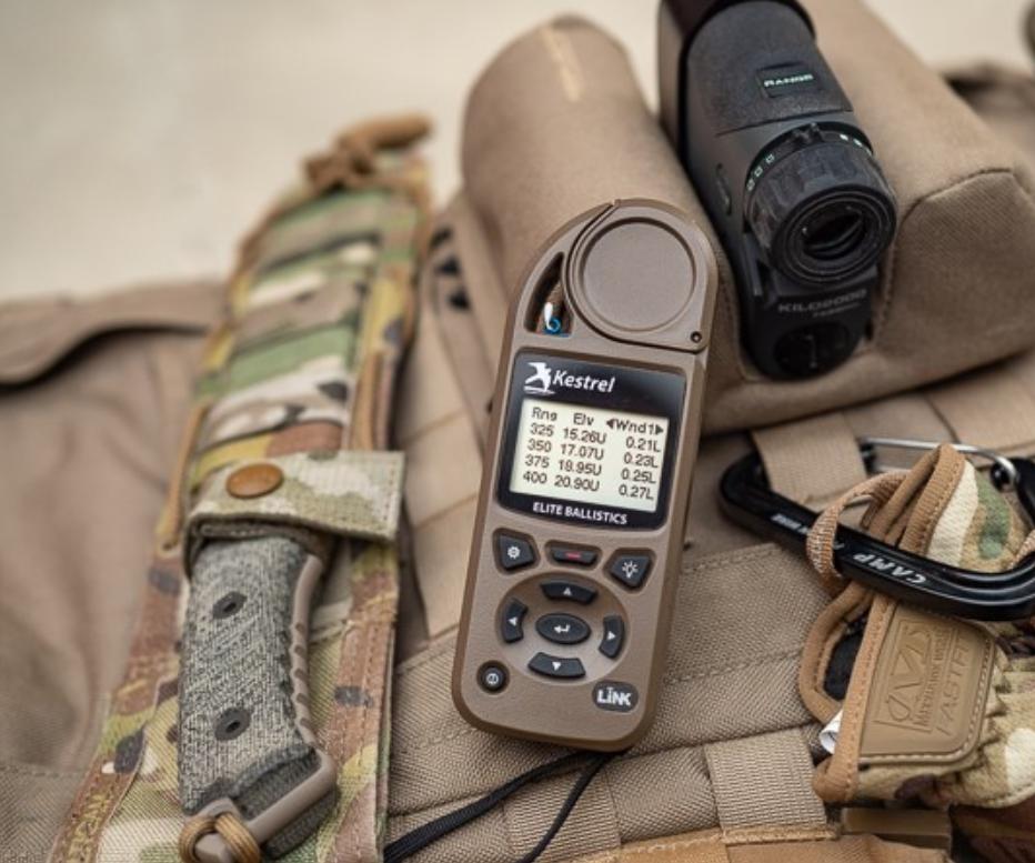фото Kestrel 5500 с функцией LiNK + Vane Mount / Tan