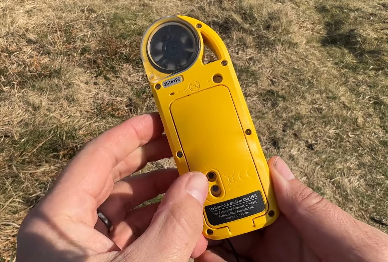 корпус Kestrel 5500 с функцией LiNK + Vane Mount / Yellow