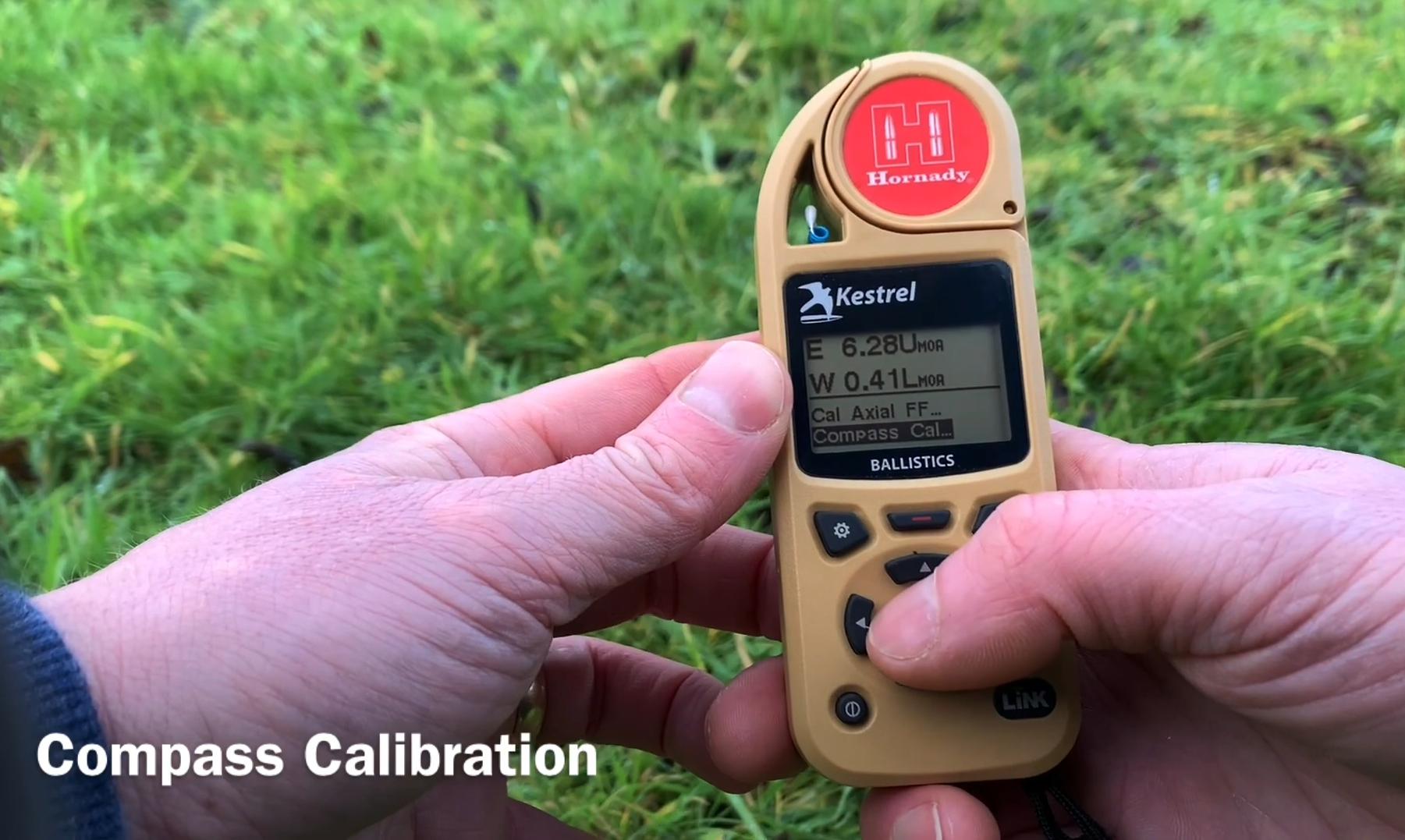 комплектация Kestrel 5700 Ballistics с функцией Hornady 4DOF