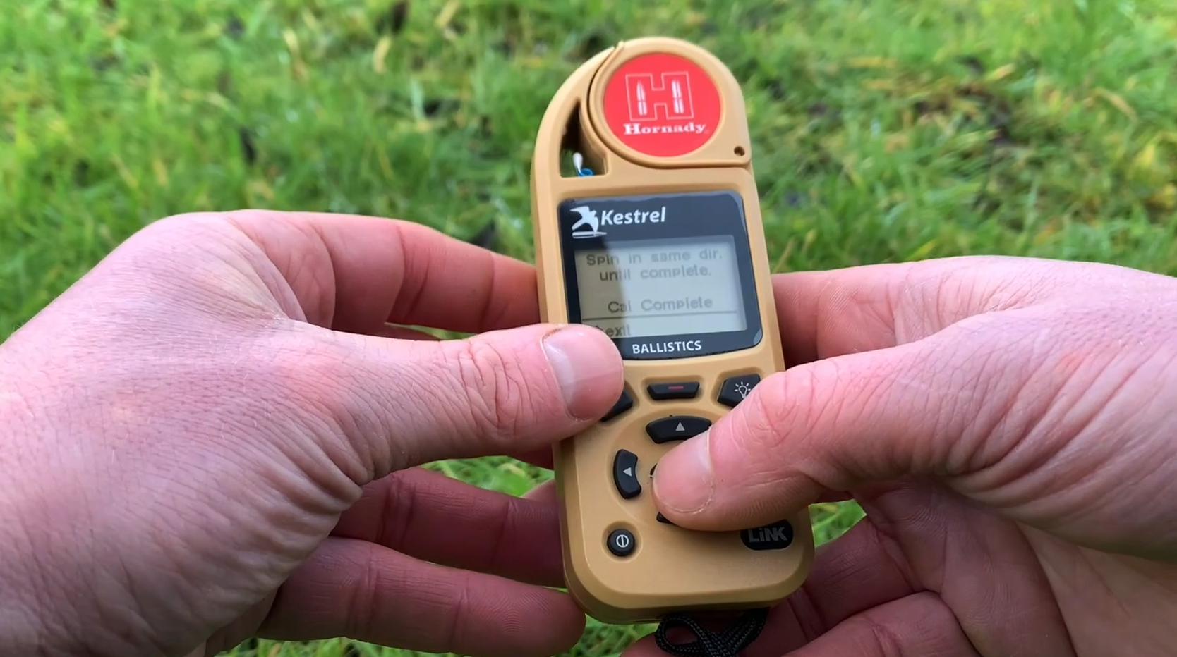 метеостанция Kestrel 5700 Ballistics с функцией Hornady 4DOF
