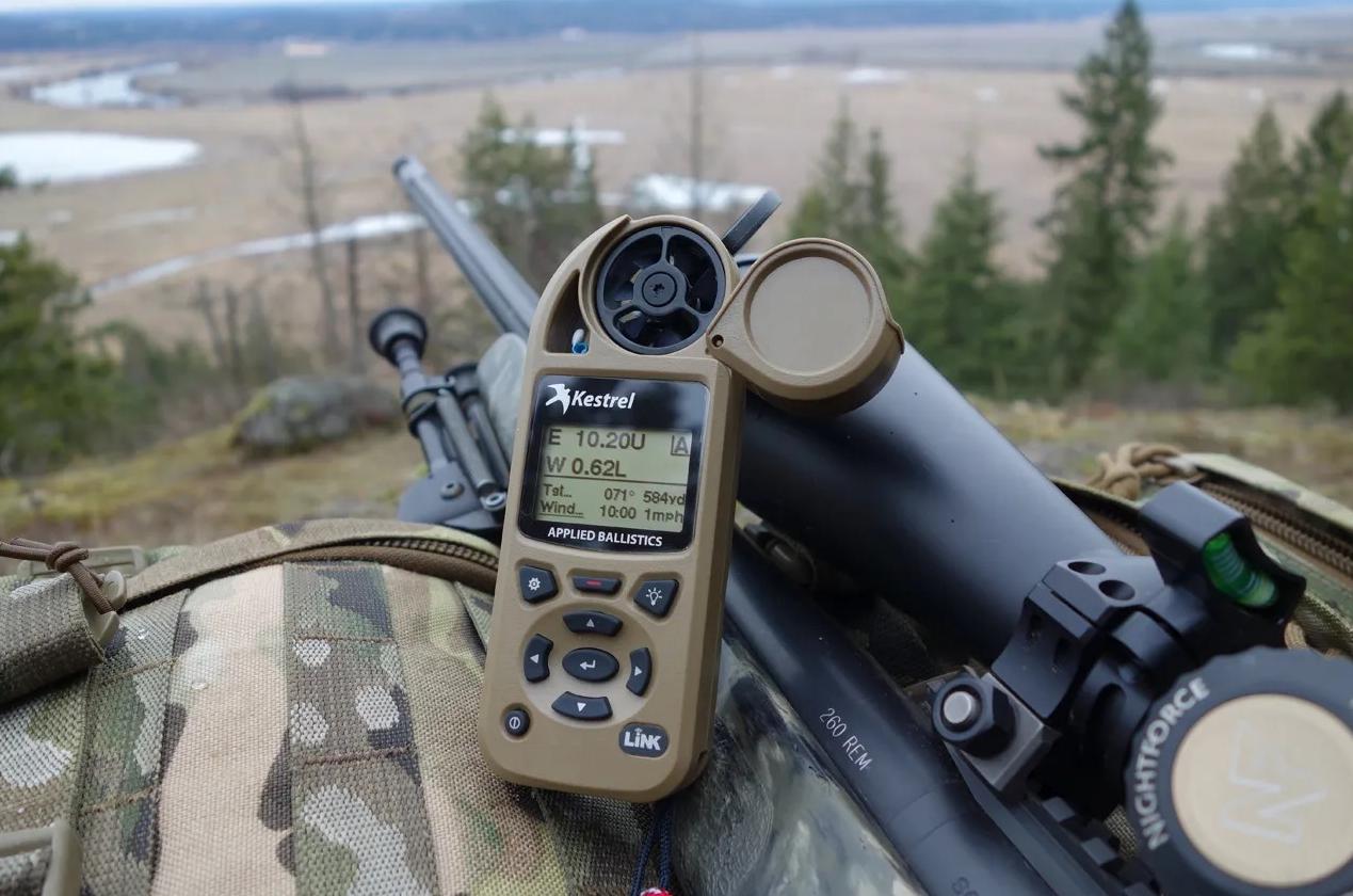 метеостанция модель Kestrel 5700 Elite with Applied Ballistics с функцией LiNK / Tan