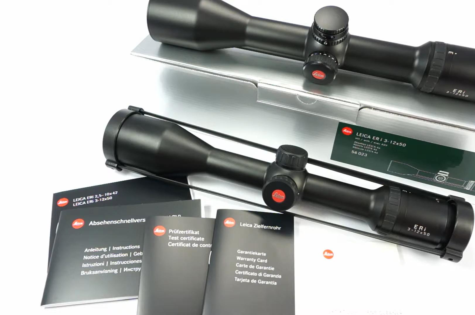 оптический прицел Leica ERi 3-12x50