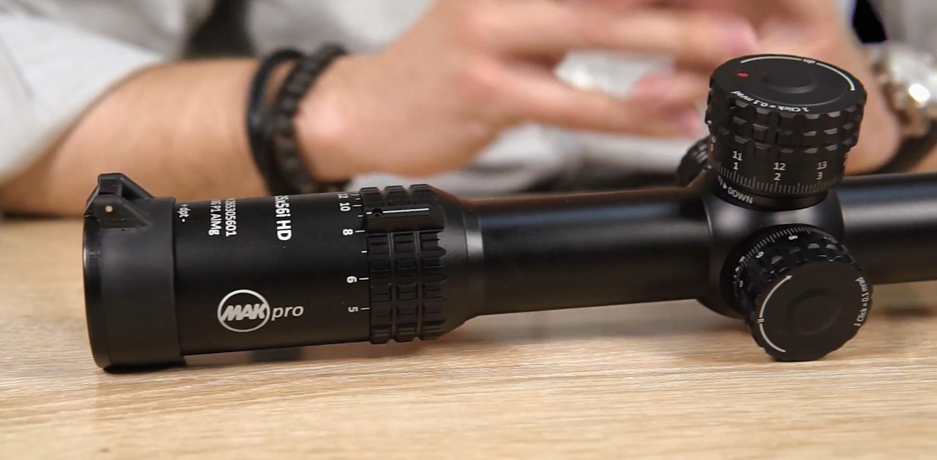 оптический прицел  модель MAKpro 5-25x56i HD