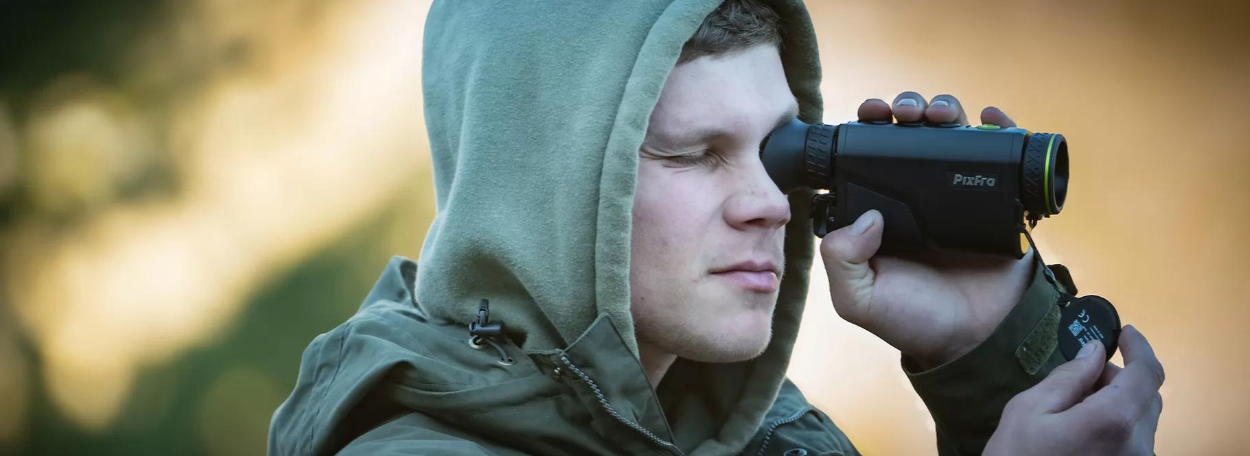 тепловизионный монокуляр модель Pixfra Arc A419P LRF