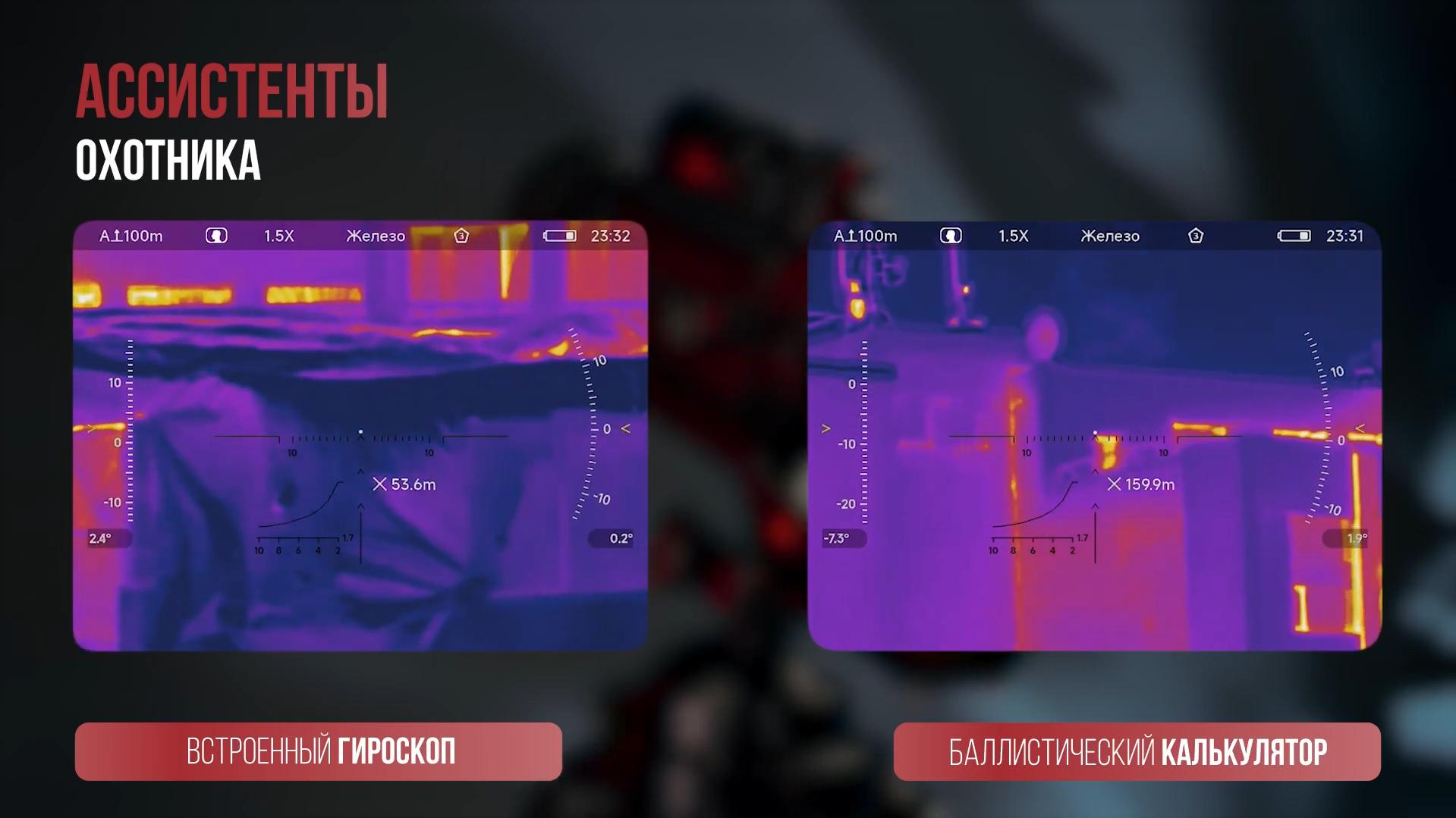 тепловизионный прицел RedRay Rem 350R