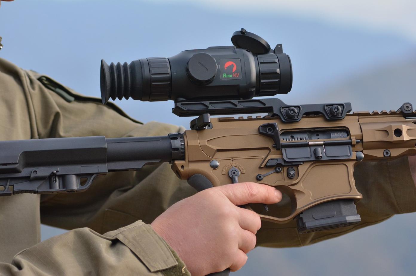 тепловизионный прицел модель RikaNV Dovod HRS 640 LRF