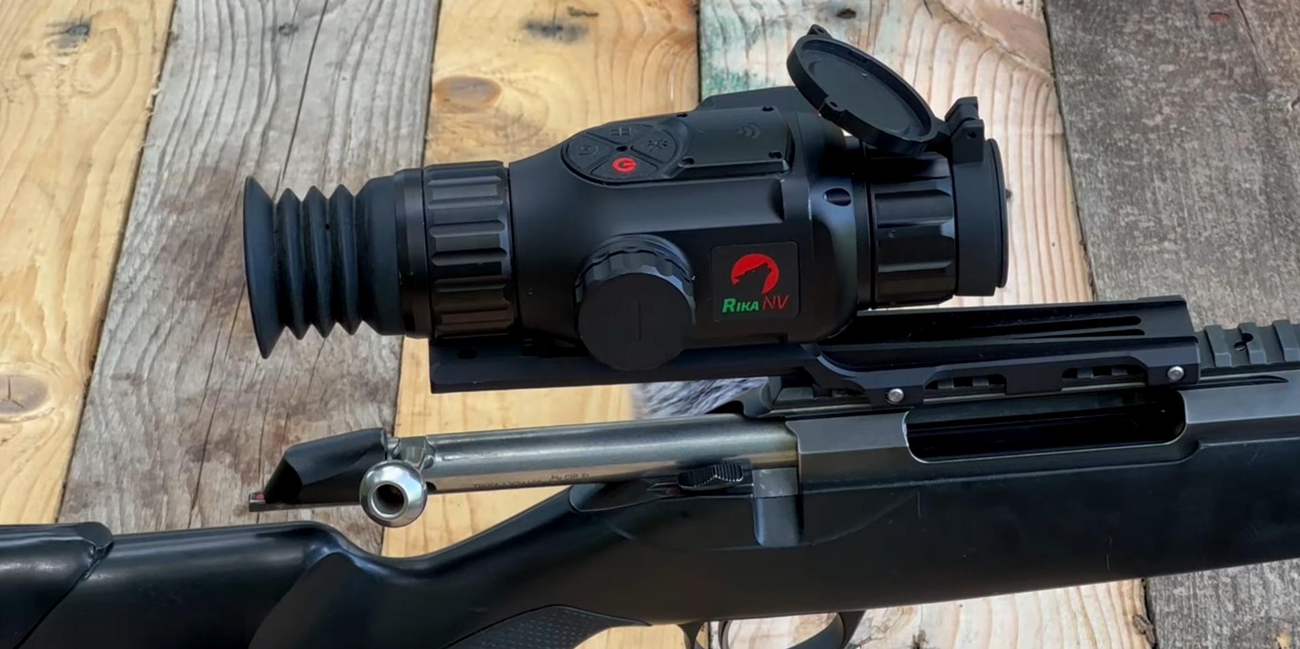 тепловизионный прицел модель RikaNV Dovod MRS 384 LRF