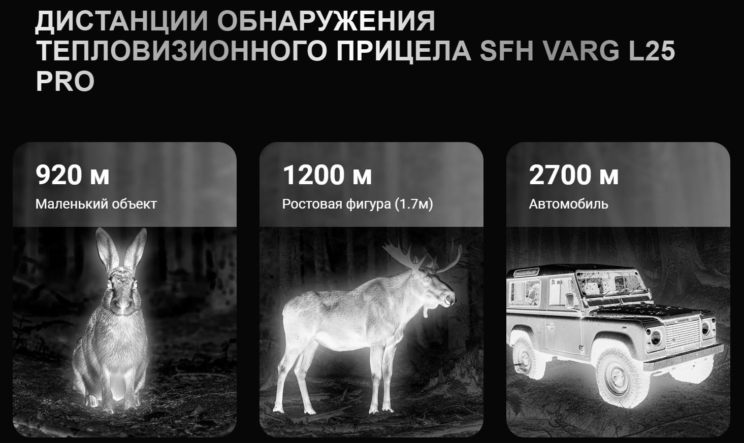 комплектация SFH VARG L25 PRO