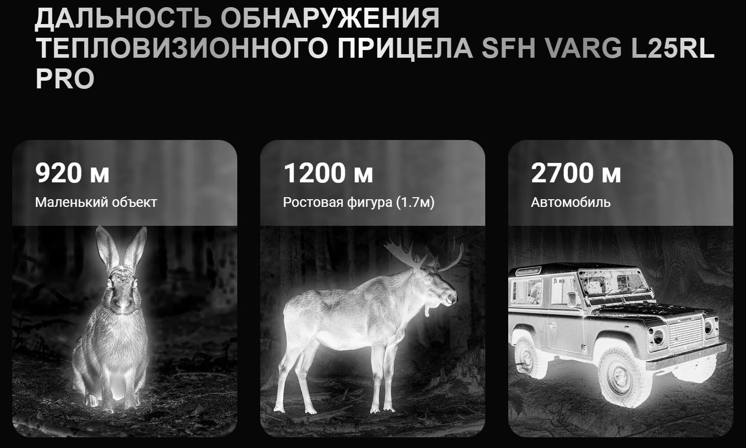 комплектация SFH VARG L25RL PRO