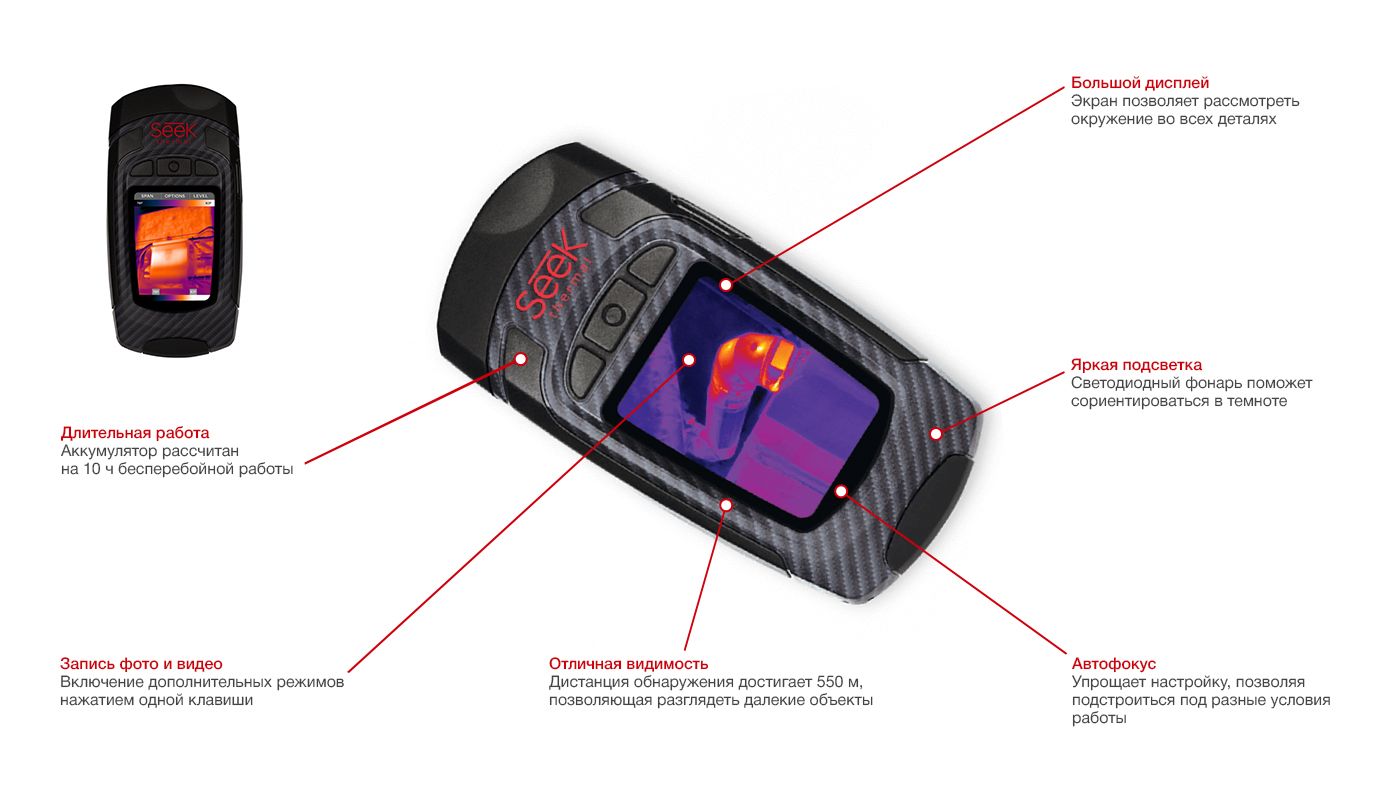 корпус Seek Thermal Reveal PRO