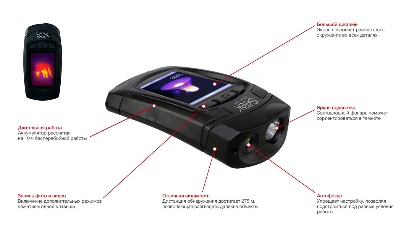 фото Seek Thermal Reveal XR Black