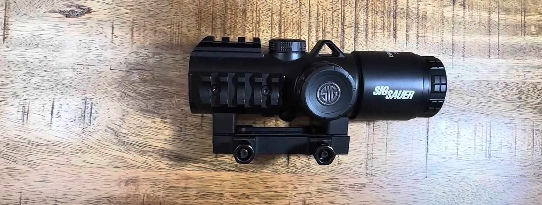 оптический прицел Sig Sauer BRAVO3 Prism Sight 3x24